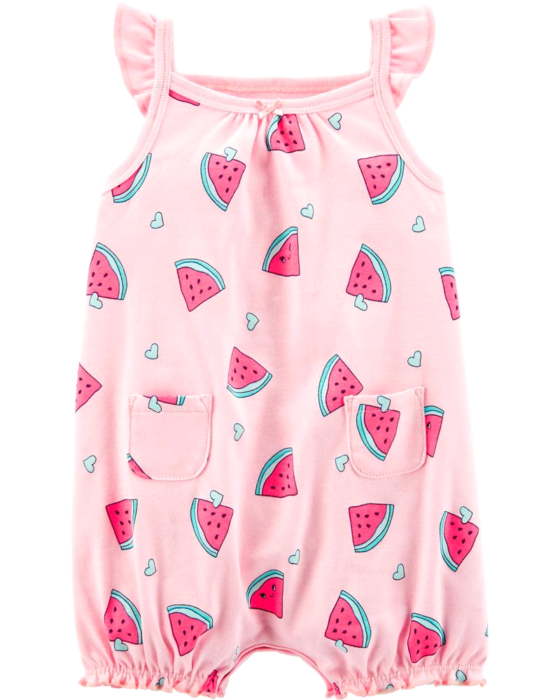 Romper áo liền quần cotton 16557311 Carter's