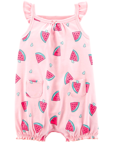 Romper áo liền quần cotton