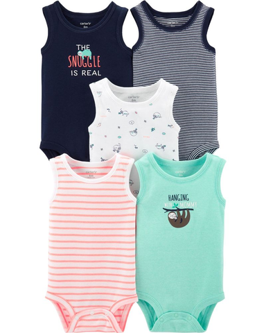 Set 5 bodysuit sát nách