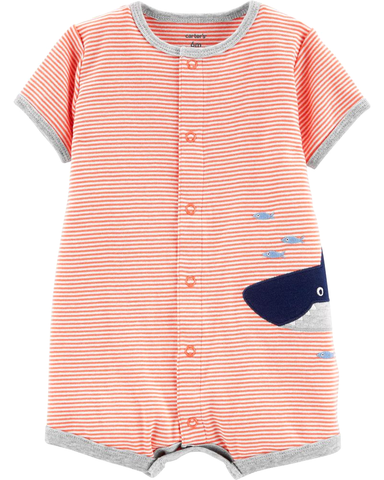Romper áo liền quần cotton