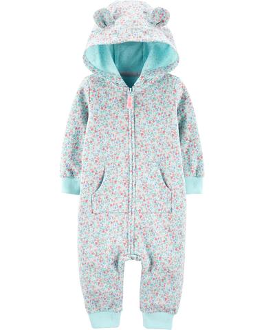 Jumpsuit cotton bé gái