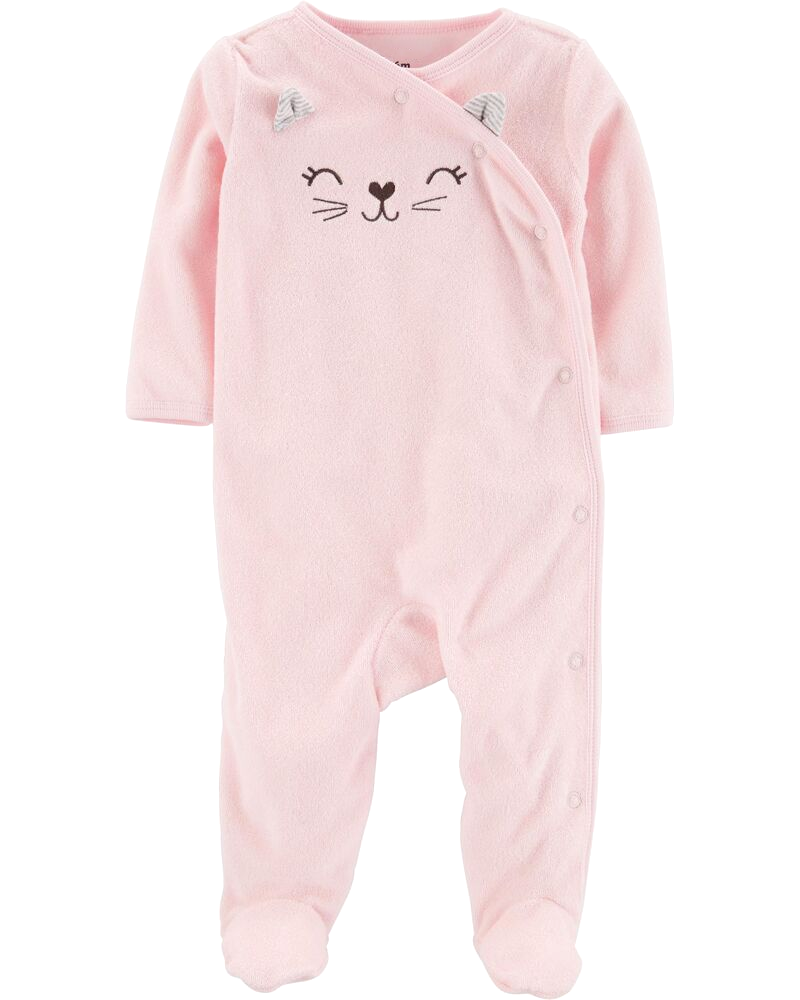 Sleepsuit terry cài nút 17920110 Carter's