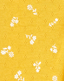 Sleepsuit cotton vàng hoa chấm bi cài nút thumbnail_2