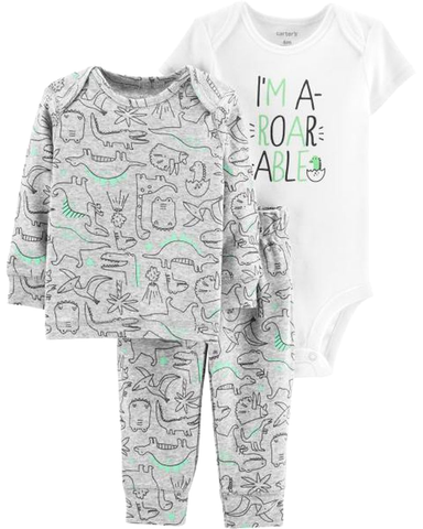 Set 3 món bodysuit kèm quần