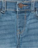 Quần short jean xanh nhạt wash nhẹ thumbnail_3