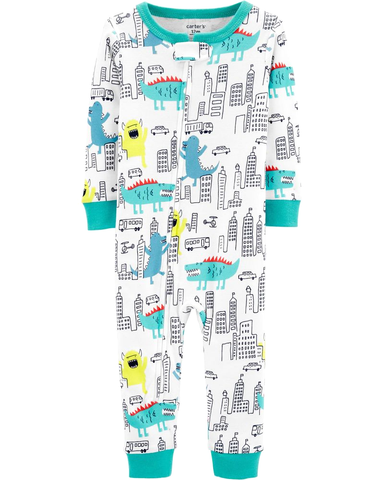Sleepsuit cotton liền quần không chân