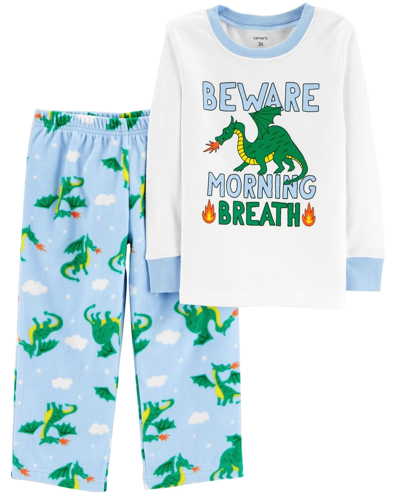 Set 2 đồ ngủ mặc nhà cotton & poly 14077218 Carter's