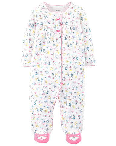 Sleepsuit cotton cài nút