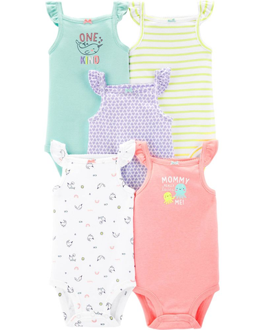 Set 5 bodysuit sát nách