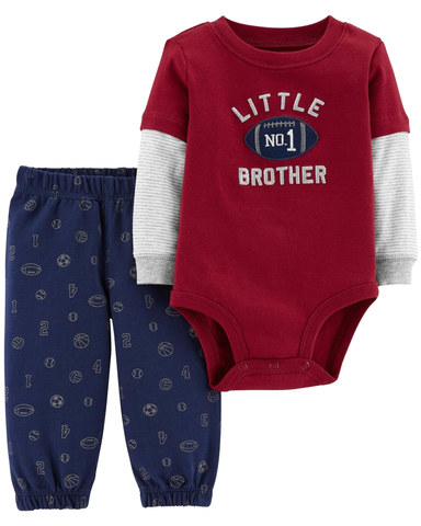 Set 2 bodysuit kèm quần