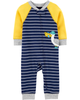 Sleepsuit cotton khoá kéo 2 đầu 1H299910 Carter's