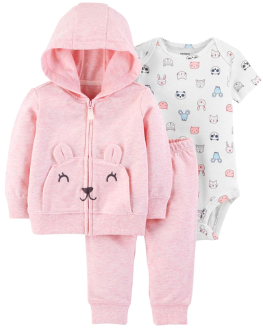 Set 3 món áo khoác kèm quần