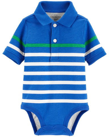 Bodysuit kiểu polo tay ngắn