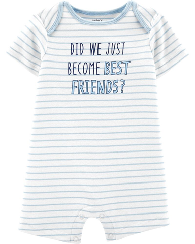 Romper áo liền quần cotton