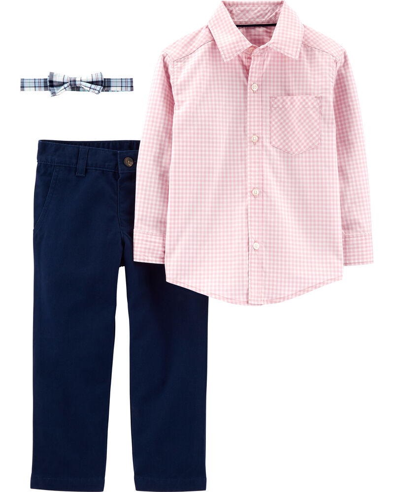 Set áo sơ mi kèm quần 2H546010 Carter's
