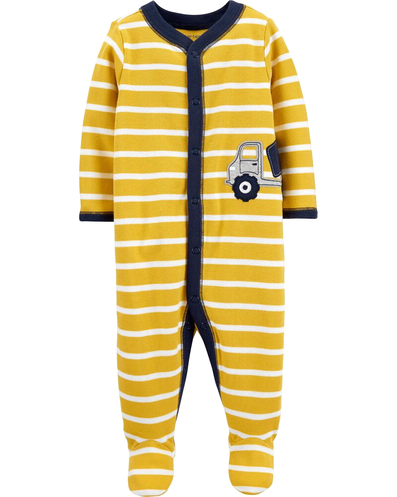 Sleepsuit cotton cài nút 19601610 Carter's