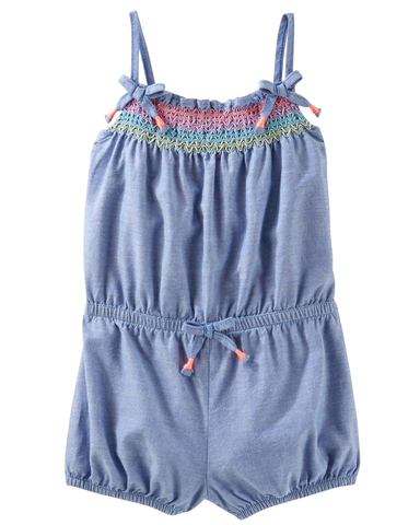 Jumpsuit kiểu đùi bé gái