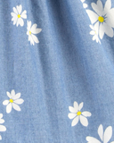 Đầm bé gái cotton Daisy Chambray thumbnail_3