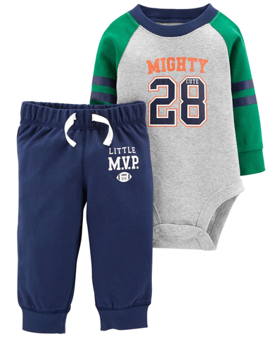Set 2 món bodysuit kèm quần