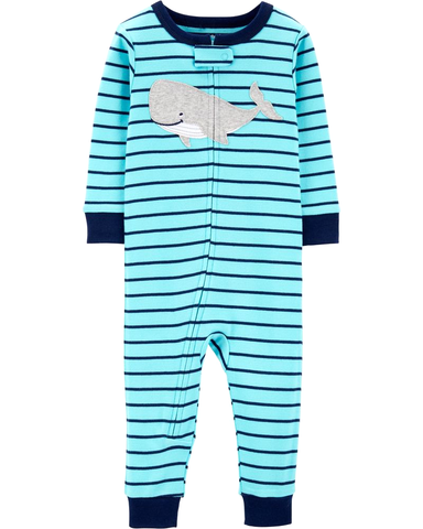 Sleepsuit cotton liền quần không chân