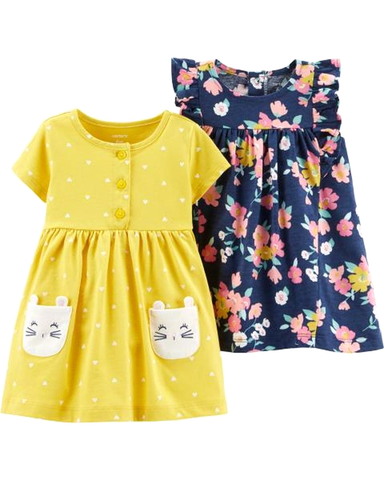Set 2 đầm bé gái