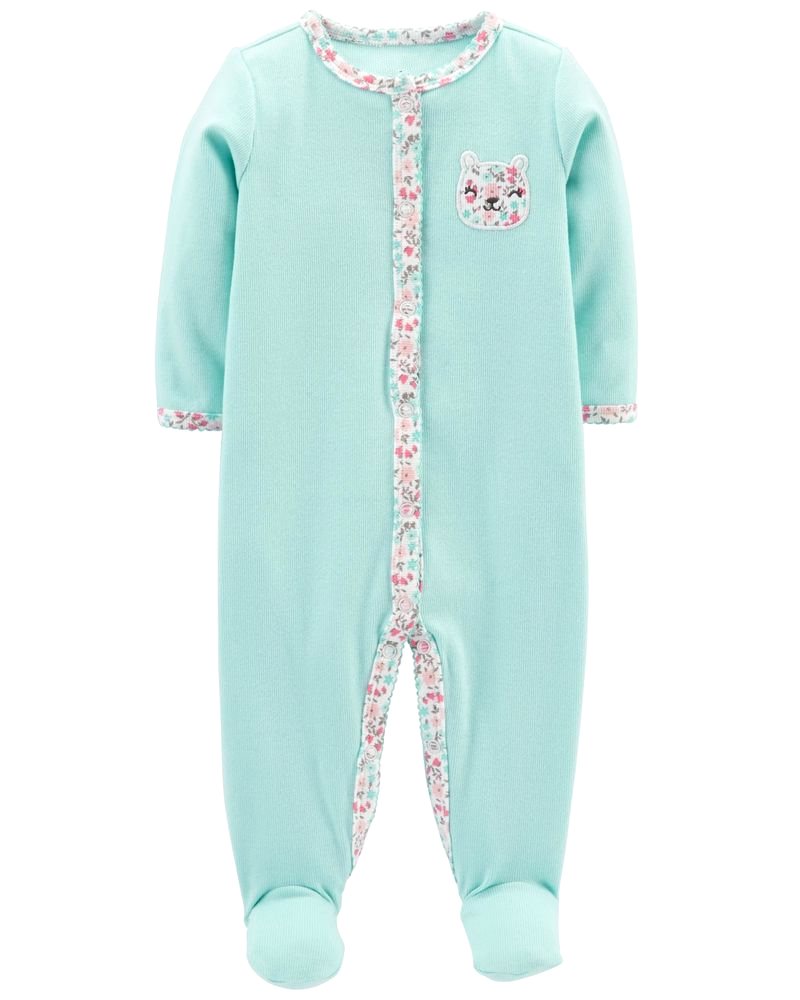 Sleepsuit cotton cài nút 115G555 Carter's