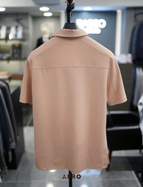 Áo polo giấu khuy Y-neck Hàn Quốc 10129 (4 màu)