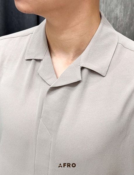 Somi Nam Open-Collar Hàn Quốc 10217 (3 màu)