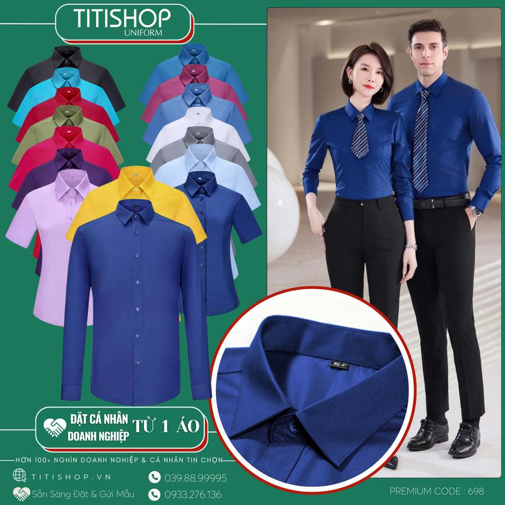 ĐP Sơ Mi TITISHOP Premium KSL698