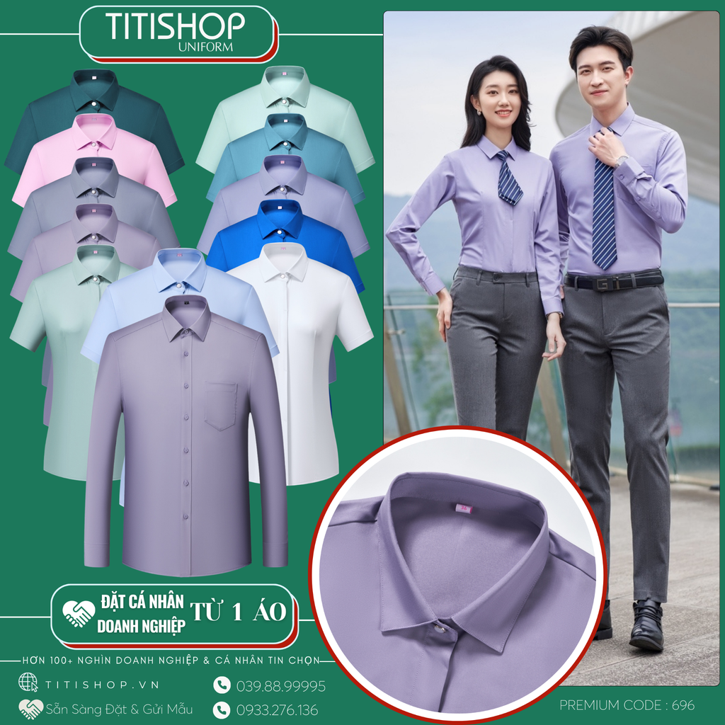 ĐP Sơ Mi TITISHOP Premium KSL696