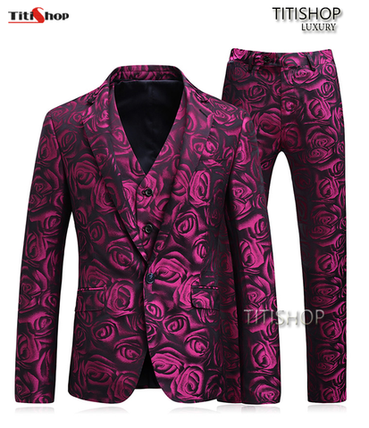 Áo Vest Nam Hoa Văn Titishop AHH6126 Áo Vest Nam Hoa Văn Titishop AHH6126