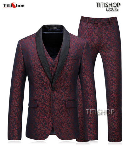 Áo Vest Nam Hoa Văn Titishop AHH6138 Áo Vest Nam Hoa Văn Titishop AHH6138