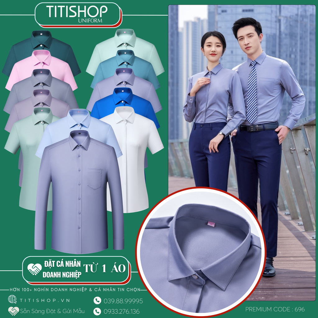 ĐP Sơ Mi TITISHOP Premium KSL696
