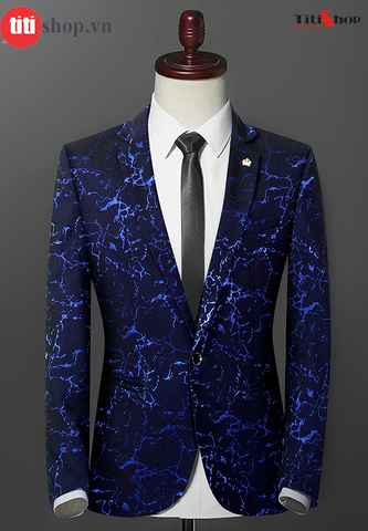 Áo vest Nam Titishop VN326 Xanh Vân Áo vest Nam Titishop VN326 Xanh Vân