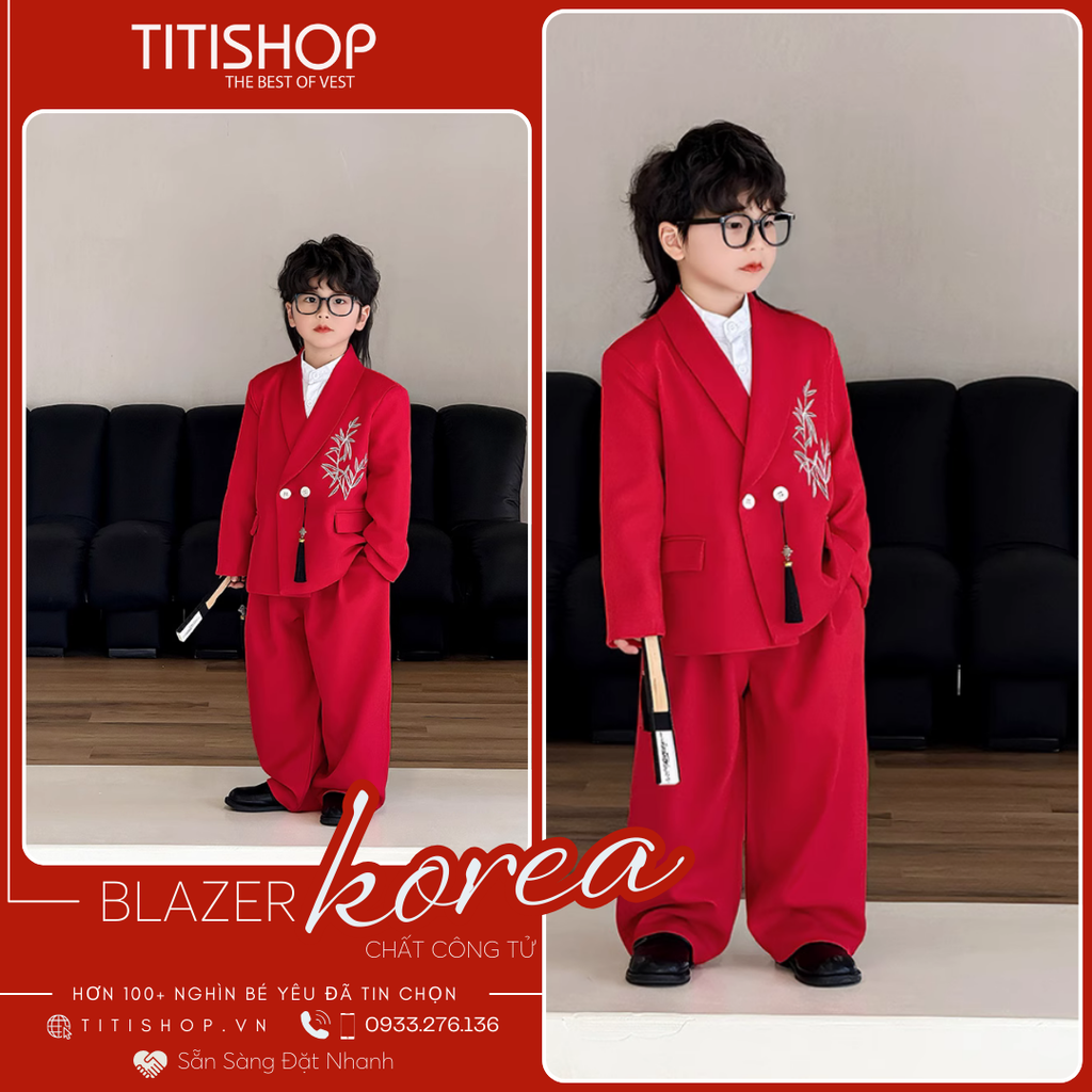 Blazer Trẻ Em Titishop ( 90-150 )