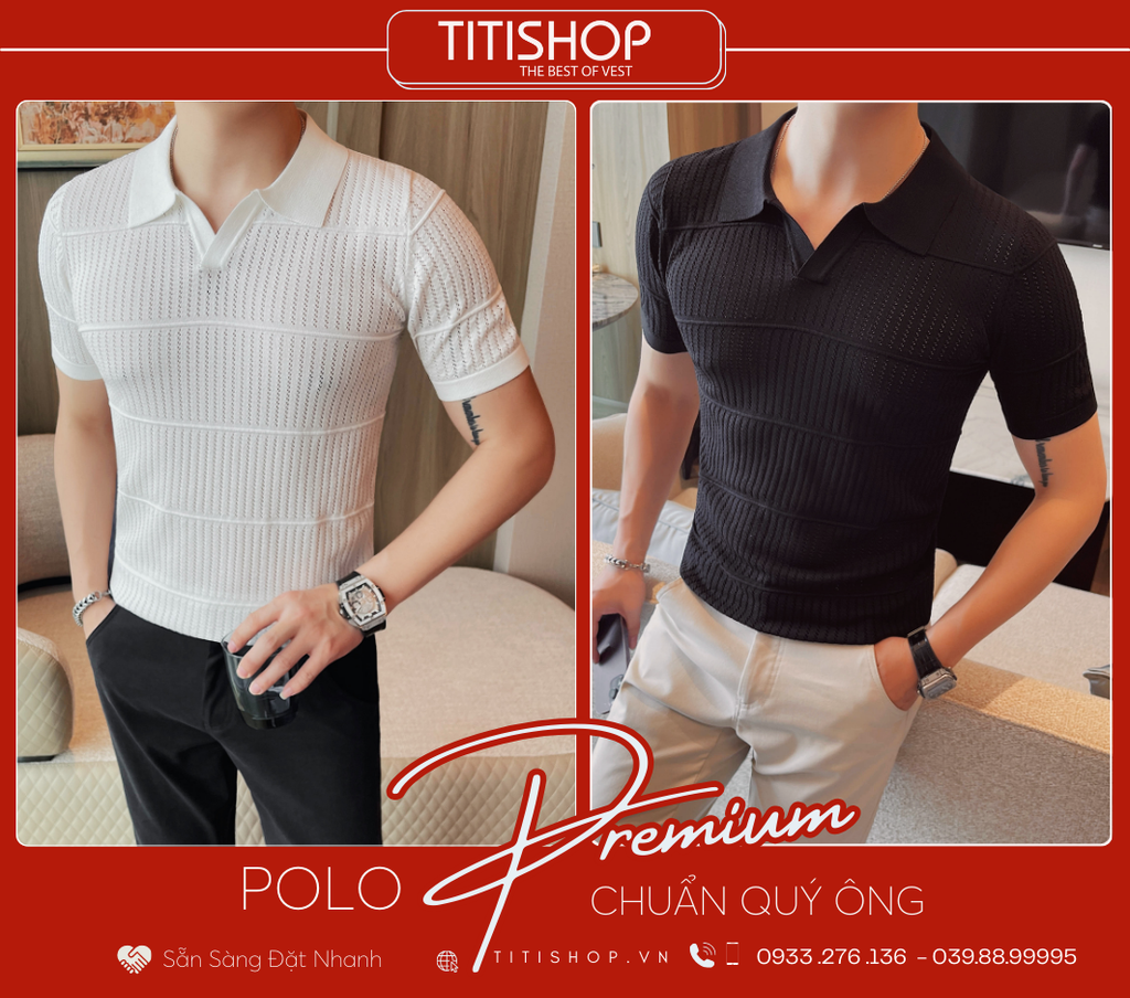 Polo Qúy Ông TitiShop Premium