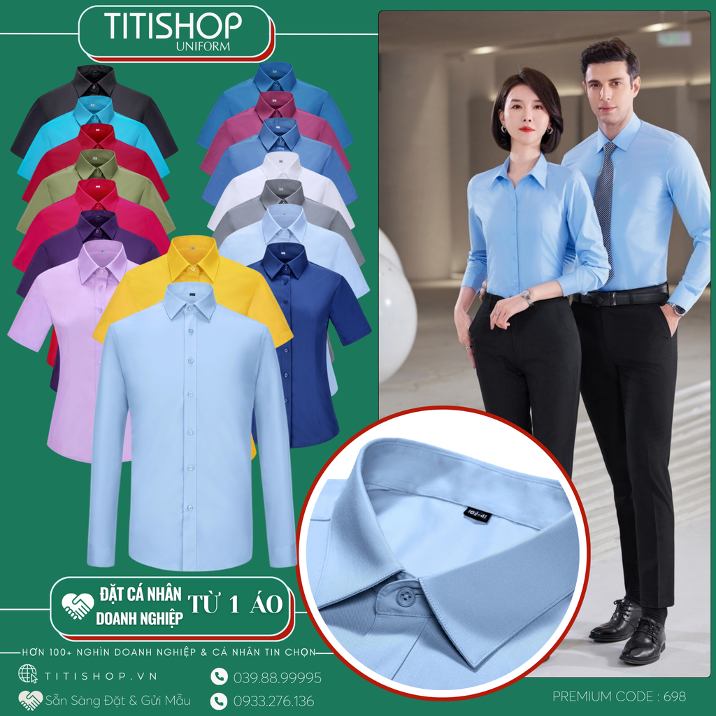 ĐP Sơ Mi TITISHOP Premium KSL698
