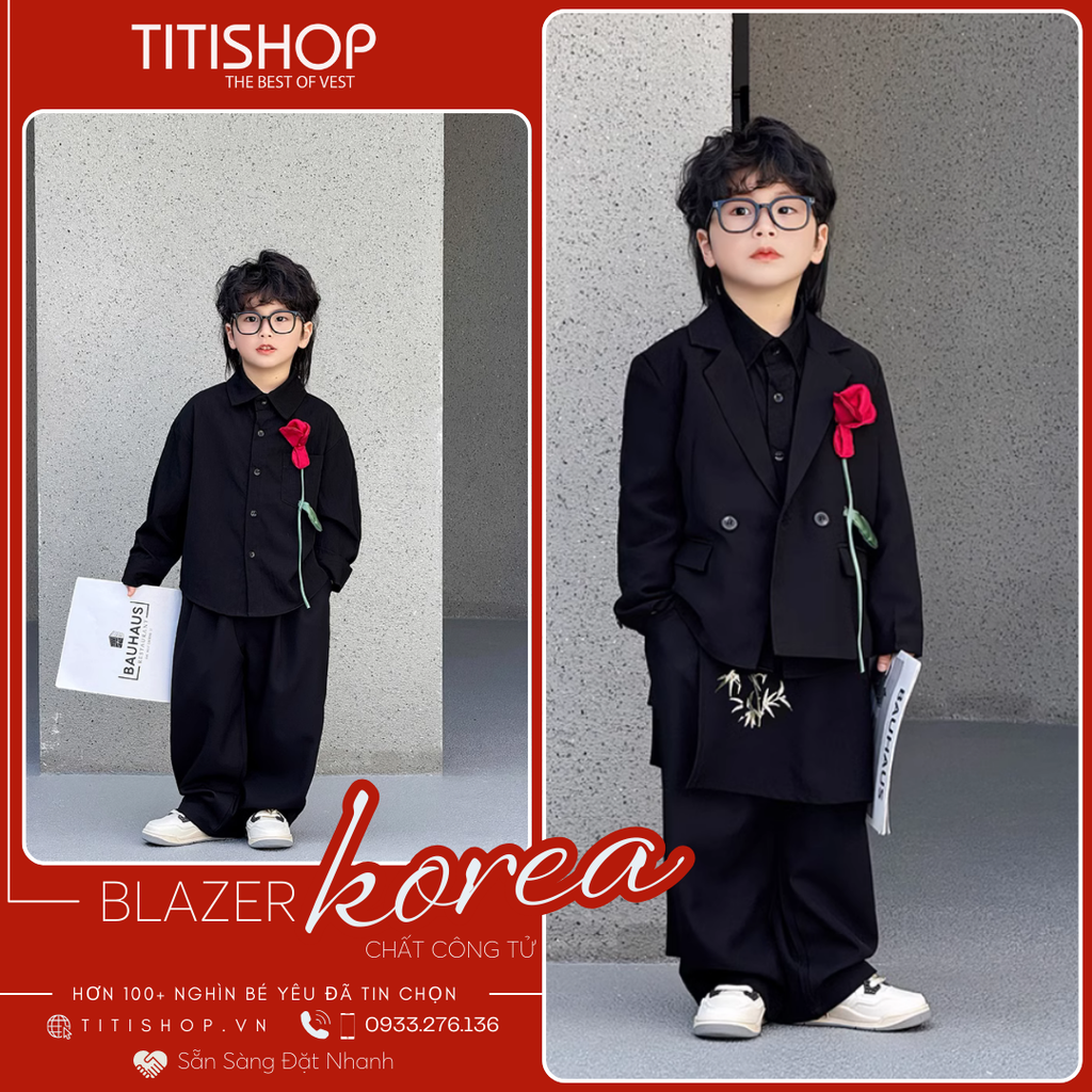 Blazer Trẻ Em Titishop ( 90-150 )