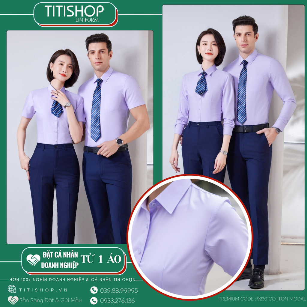 ĐP Sơ Mi TITISHOP Premium KSL9230