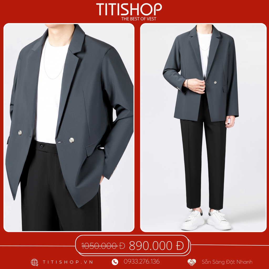 Áo Blazer Nam TITISHOP