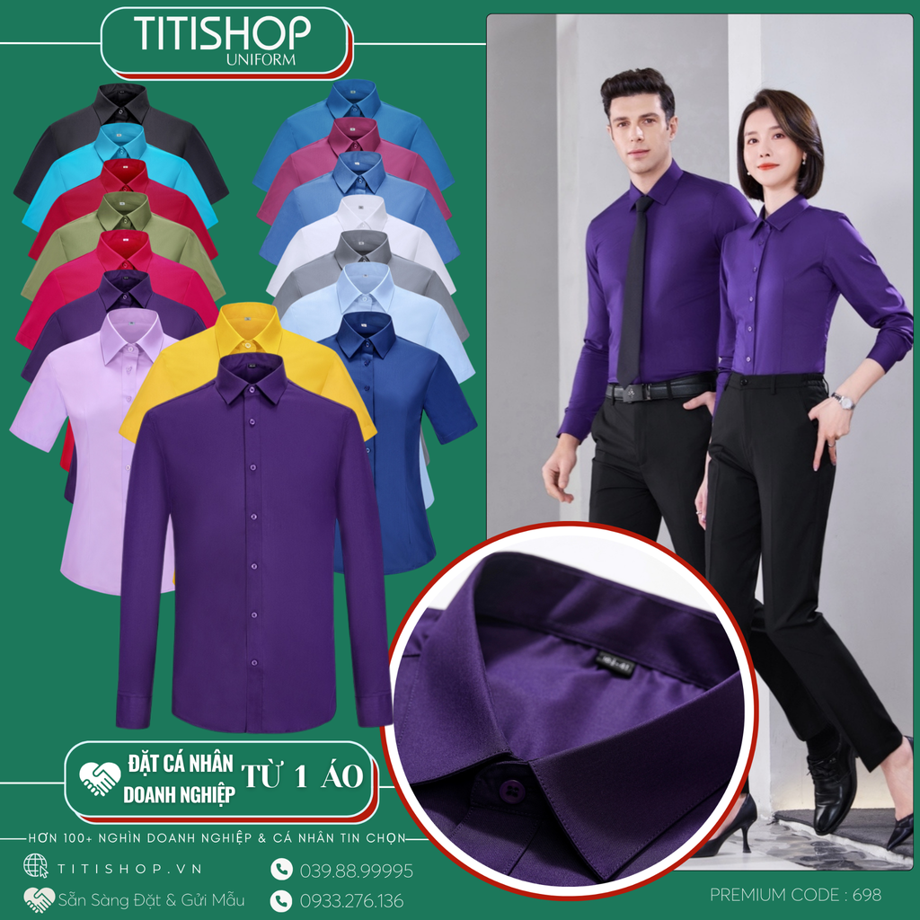 ĐP Sơ Mi TITISHOP Premium KSL698