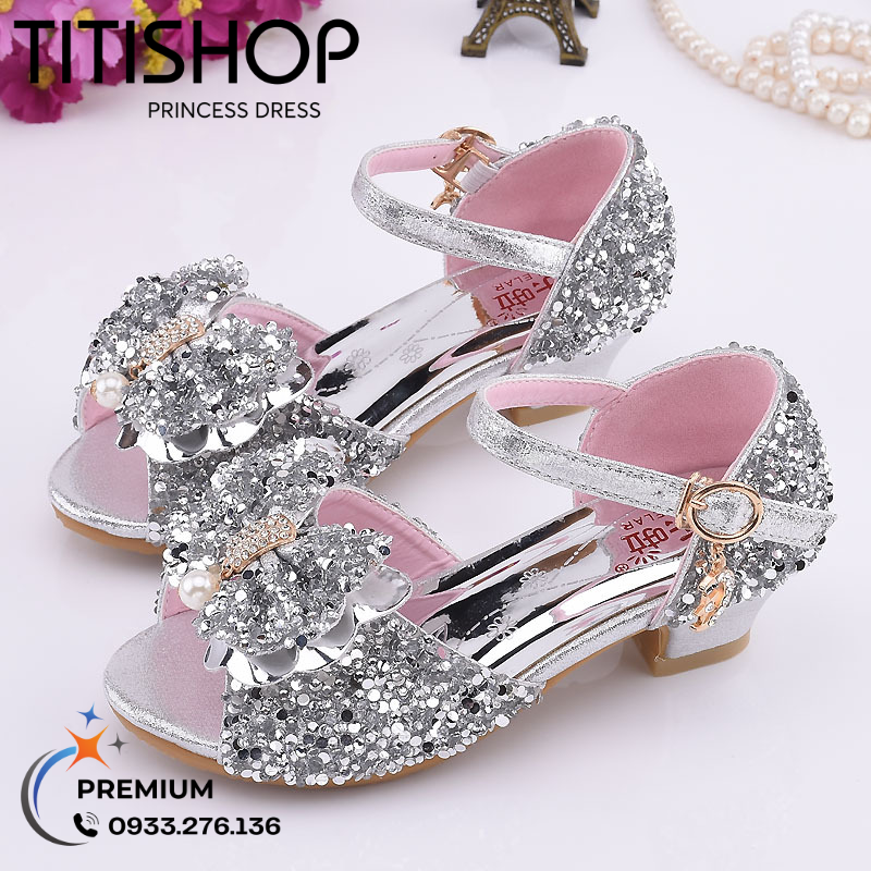 Giày Mặc Đầm Bé Gái Premium
