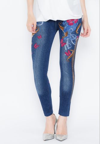 Quần Legging giả jeans QDN45