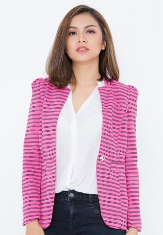 Aó khoác vest nữ VNN11 HỒNG NEW Aó khoác vest nữ VNN11 HỒNG NEW