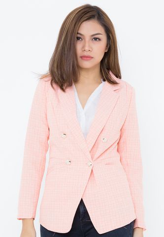 Aó khoác vest nữ VNN13 HỒNG NEW Aó khoác vest nữ VNN13 HỒNG NEW