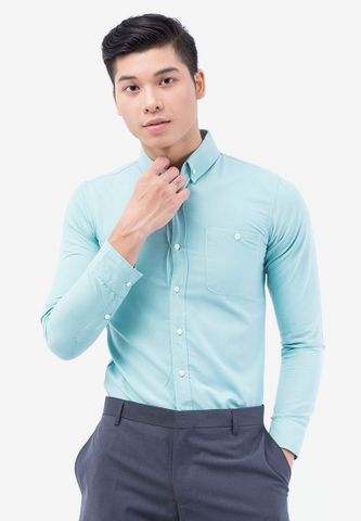 Aó sơ mi trơn Body SM363 KHÔNG NHĂN CAO CẤP