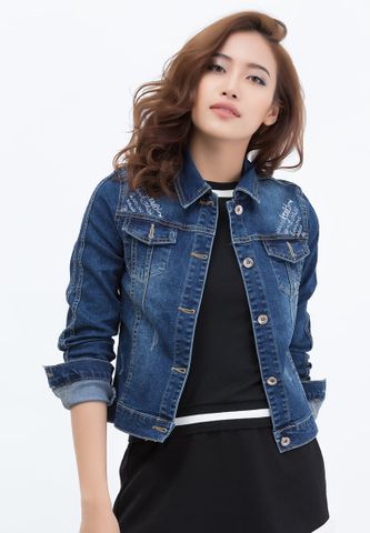 Áo khoác jean Titishop NT20 Áo khoác jean Titishop NT20