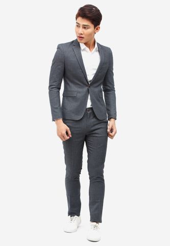 Bộ vest Titishop BVN24 màu xám đậm Bộ vest Titishop BVN24 màu xám đậm
