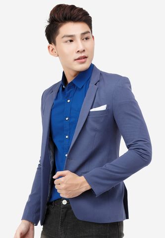 Áo vest Titishop AVN116 màu xanh jean đậm cài nút