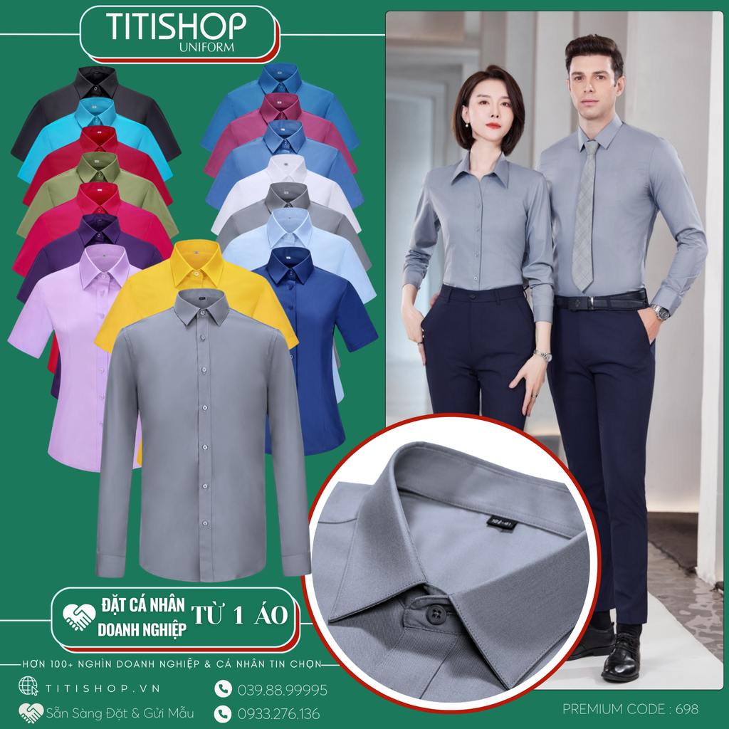 ĐP Sơ Mi TITISHOP Premium KSL698
